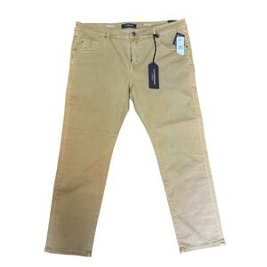 Liverpool Kingston Modern Straight Pants Mens 40x30 Rye Tan LGS300QB30 NWT